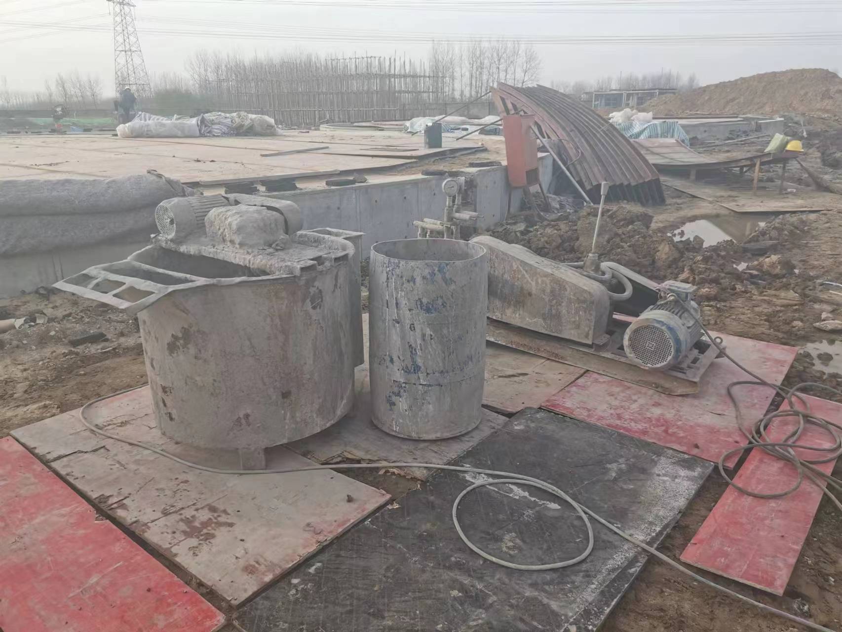 淇县设备基础注浆