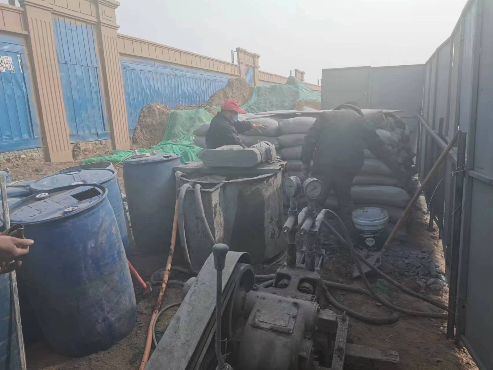 淇县房屋下沉注浆